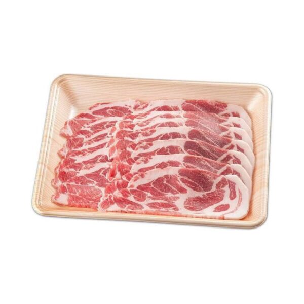 Pork shoulder slices