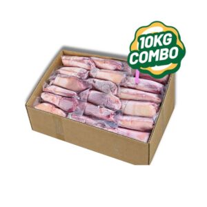 Pork Shank Meat - Boneless, Skin-on (Case Pack)